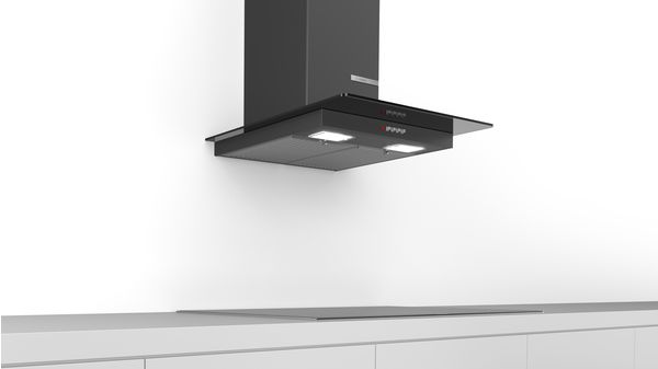 Series 2 wall-mounted cooker hood 60 cm Flat black DWG068D60I DWG068D60I-4