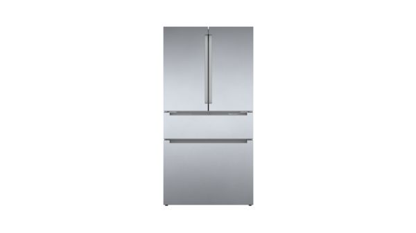 800 Series French Door Bottom Mount Refrigerator 36'' Brushed steel anti-fingerprint B36CL80ENS B36CL80ENS-3