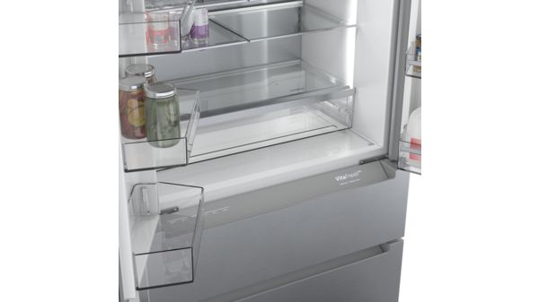800 Series French Door Bottom Mount Refrigerator 36'' Easy clean stainless steel B36CL80ENS B36CL80ENS-17