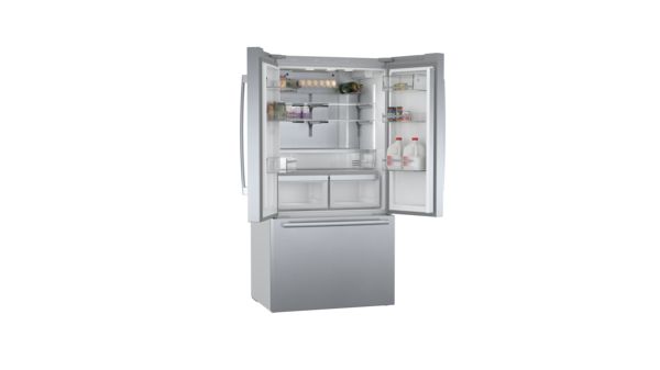 800 Series French Door Bottom Mount Refrigerator 36'' Brushed steel anti-fingerprint B36CT80SNS B36CT80SNS-8