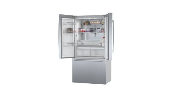 800 Series French Door Bottom Mount Refrigerator 36'' Brushed steel anti-fingerprint B36CT80SNS B36CT80SNS-6