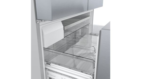 800 Series French Door Bottom Mount Refrigerator 36'' Brushed steel anti-fingerprint B36CT80SNS B36CT80SNS-17