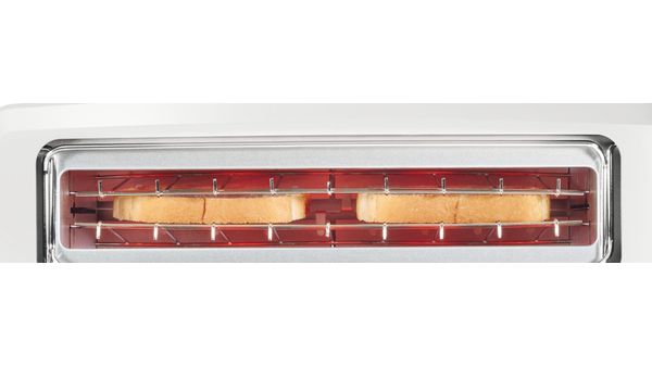 Hosszú szeletes kenyérpirító CompactClass Fehér TAT3A001 TAT3A001-17