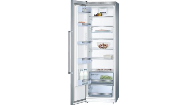 Serie | 6 Szabadonálló hűtőkészülék Inox - könnyű tisztítás KSV36AI31 KSV36AI31-1