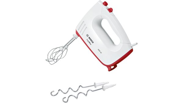 Hand mixer ErgoMixx 400 W White, Red MFQ36300GB MFQ36300GB-1