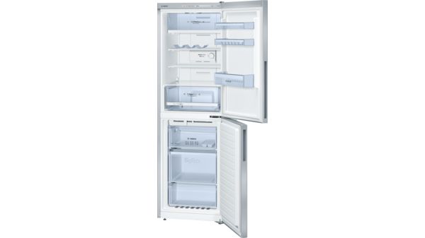 Serie | 4 free-standing fridge-freezer with freezer at bottom Inox-look KGN34VL30G KGN34VL30G-1