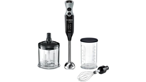 Stavblender ErgoMixx 750 W Sort, Window grey MSM67160 MSM67160-1