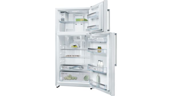 Serie | 4 free-standing fridge-freezer with freezer at top Inox-look KDD74AL20N KDD74AL20N-2