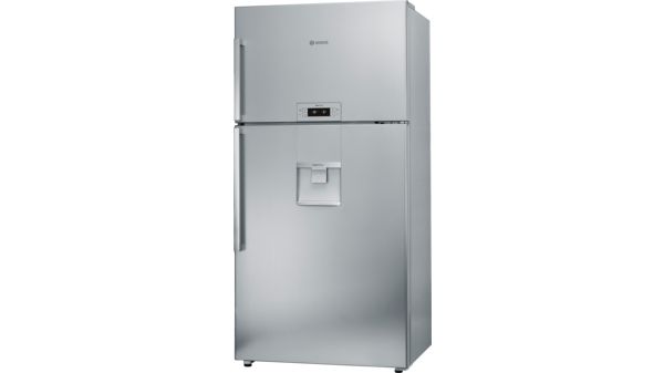 Serie | 4 free-standing fridge-freezer with freezer at top Inox-look KDD74AL20N KDD74AL20N-1