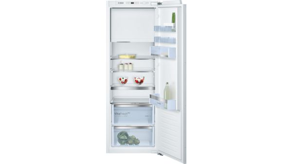 Serie 6 Einbau-Kühlschrank mit Gefrierfach 158 x 56 cm Flachscharnier mit Softeinzug KIL72AD40 KIL72AD40-1