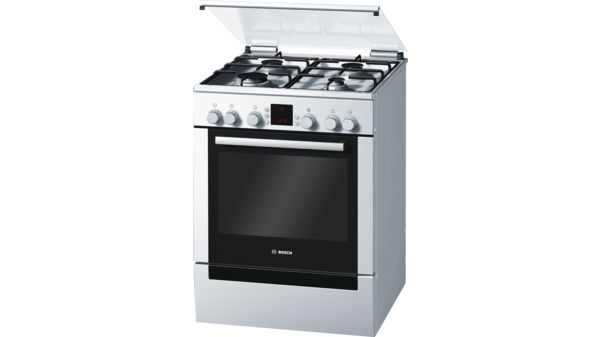 Serie | 4 Mașină de gătit mixtă (gaz/electric) Inox HGV745250 HGV745250-1