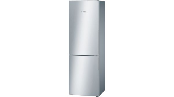 Serie | 4 free-standing fridge-freezer with freezer at the bottom Inox-look KGN36VL21 KGN36VL21-2