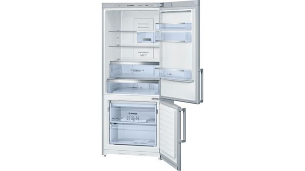 Serie | 6 Free-standing fridge-freezer with freezer at bottom 170 x 70 cm Stainless steel (with anti-fingerprint) KGN53AI30A KGN53AI30A-1