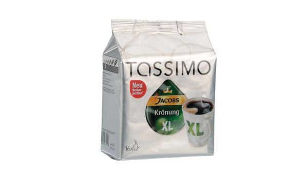 Café long XL Krönung | Dosettes Tassimo x16 By Jacobs 00574791 00574791-2