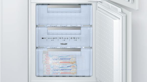 Serie | 4 Réfrigérateur combiné intégrable Premium Fixation de porte par glissières KIV34A21FF KIV34A21FF-3