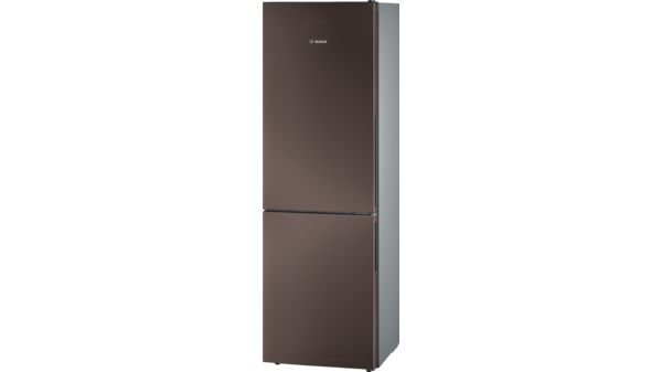 Série 4 Réfrigérateur combiné pose-libre 186 x 60 cm Marron KGV36VD32S KGV36VD32S-1