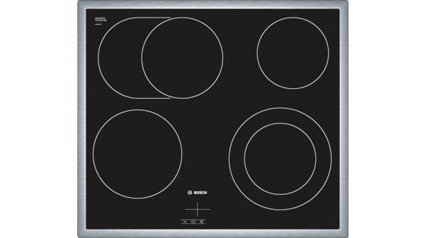 Serie | 4 Table de cuisson électrique 60 cm standard design NKN645D17C NKN645D17C-1