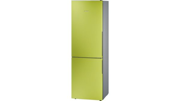 Serie | 4 vrijstaande koel-vriescombinatie met bottom-freezer 186 x 60 cm groen KGV36VH32S KGV36VH32S-1