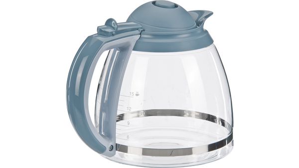 Glass jug pastel blue, 12 t 00481771 00481771-1