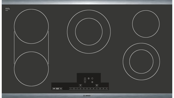 Electric Cooktop Black, surface mount with frame NET8666SUC NET8666SUC-1
