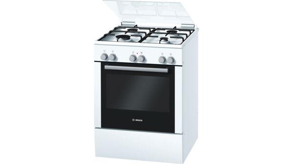 Serie | 4 free-standing energy 1/energy 2 mixed cooker (f.e. free-standing induction/gas mixed cooker) White HGV524322Z HGV524322Z-1