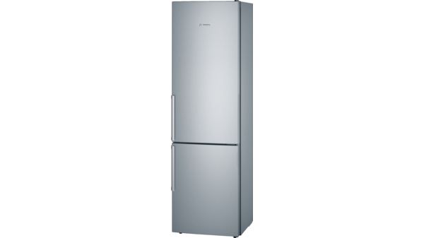 Serie | 6 Szabadonálló, alulfagyasztós hűtő-fagyasztó kombináció Inox - könnyű tisztítás KGE39BI40 KGE39BI40-2