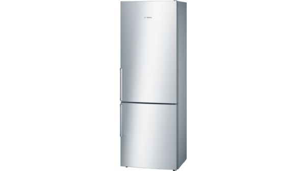 Serie | 6 free-standing fridge-freezer with freezer at bottom Inox-easyclean KGE49BI30G KGE49BI30G-3