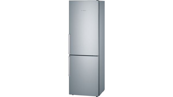 Serie | 6 Szabadonálló, alulfagyasztós hűtő-fagyasztó kombináció Inox - könnyű tisztítás KGE36AI42 KGE36AI42-2