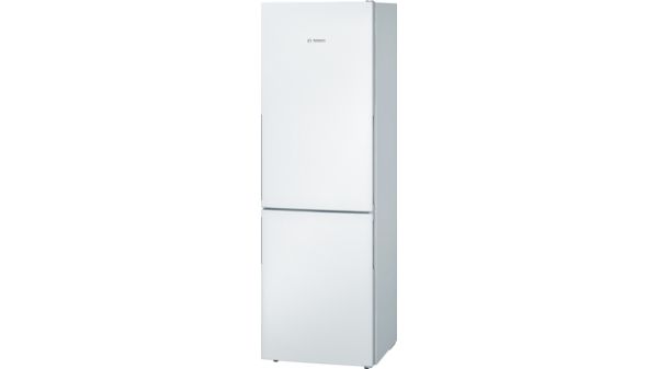 Serie | 6 free-standing fridge-freezer with freezer at bottom Blanc KGE36DW40 KGE36DW40-2