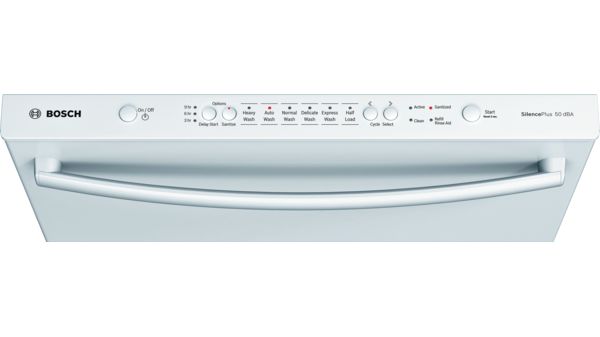Ascenta® Lave-vaisselle sous plan 24'' Blanc SHX3AR72UC SHX3AR72UC-6