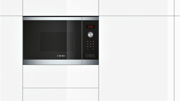 Serie | 6 Built-in microwave oven Stainless steel HMT75M654B HMT75M654B-3