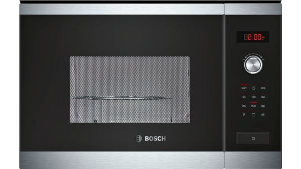 Serie | 6 Built-in microwave oven Stainless steel HMT84G654K HMT84G654K-1