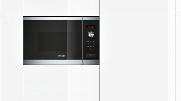 Series 6 Built-in microwave oven 59 x 38 cm Stainless steel HMT84G654B HMT84G654B-2