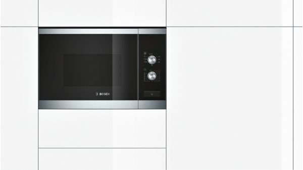 Serie | 6 Built-in microwave oven Stainless steel HMT82G654I HMT82G654I-2