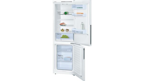 Serie | 4 Szabadonálló, alulfagyasztós hűtő-fagyasztó kombináció KGV36XW30 KGV36XW30-1