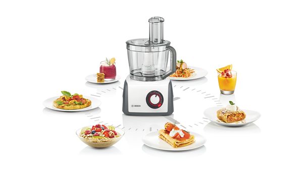 Robot culinaire 1200 W Gris, blanc MCM64060 MCM64060-2