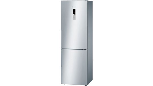 Serie | 6 Samostojeći hladnjak sa zamrzivačem na dnu 60 cm, Nehrđajući čelik (s premazom protiv otisaka prstiju) KGN36XI32 KGN36XI32-2