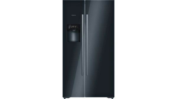 Series 8 Side-by-side fridge-freezer 175.6 x 91.2 cm Black KAD92SB30 KAD92SB30-1