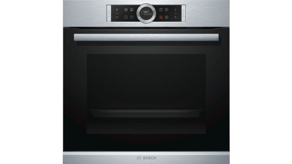 Series 8 built-in oven 60 x 60 cm Stainless steel HBG633BS1 HBG633BS1-1