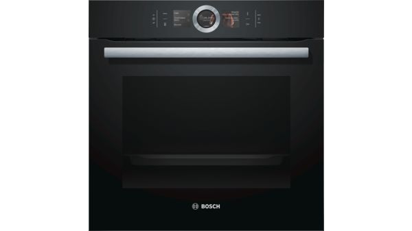 Series 8 Built-in oven 60 x 60 cm Black HBG676EB6 HBG676EB6-1