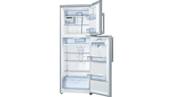 Serie | 4 free-standing fridge-freezer with freezer at top KDN46BL121 KDN46BL121-1