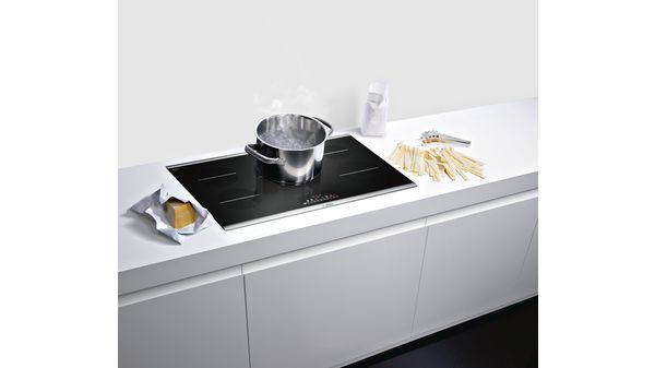 Series 6 Induction Cooktop 36'' Black, surface mount with frame NIT8666SUC NIT8666SUC-3