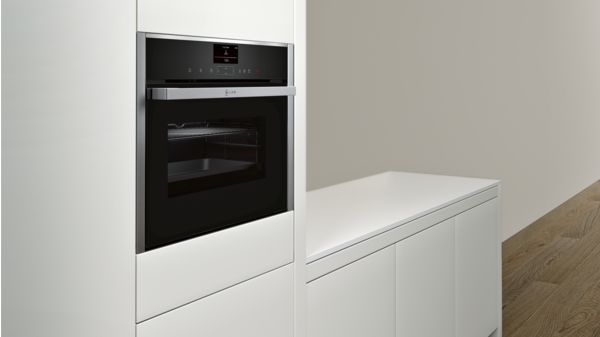 N 90 Kompakt ångugn 60 x 45 cm Rostfritt stål C17FS42N0 C17FS42N0-2