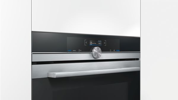 iQ700 Indbygningsovn med mikrofunktion 60 x 60 cm Rustfrit stål HM655GNS1S HM655GNS1S-3