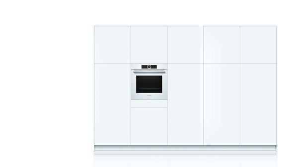 Series 8 Built-in oven 60 x 60 cm White HBG633NW1 HBG633NW1-6