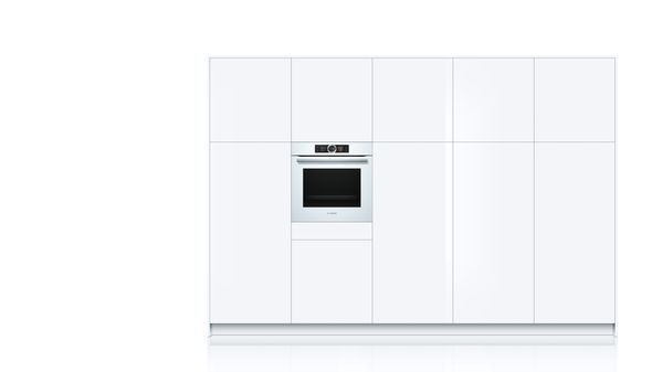 Series 8 Built-in oven with steam function 60 x 60 cm White HSG636BW1 HSG636BW1-6
