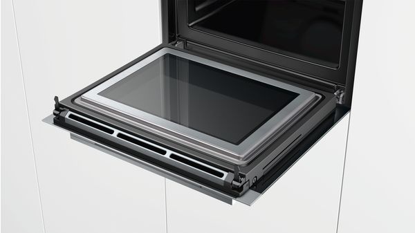 iQ700 Indbygningsovn med mikrofunktion 60 x 60 cm Rustfrit stål HM655GNS1S HM655GNS1S-4