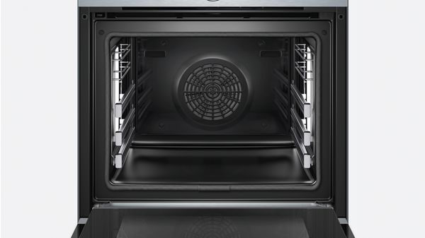 Serie 8 Einbau-Backofen mit Dampfunterstützung 60 x 60 cm Edelstahl HRG6769S6 HRG6769S6-5