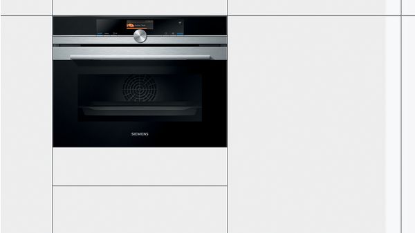 iQ700 Kompakt ångugn 60 x 45 cm Rostfritt stål CS656GBS2 CS656GBS2-2