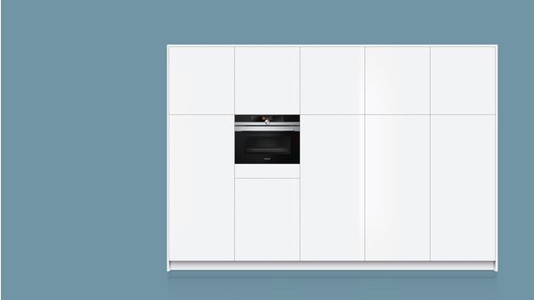 iQ700 Kompakt ångugn 60 x 45 cm Rostfritt stål CS656GBS2 CS656GBS2-6